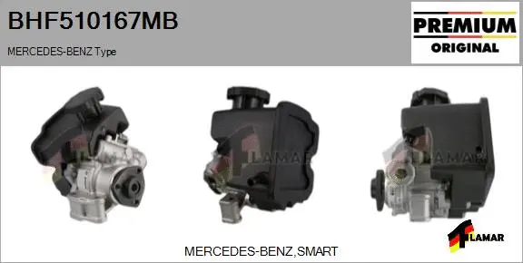 Hydraulic Pump, steering (BHF510167MB)