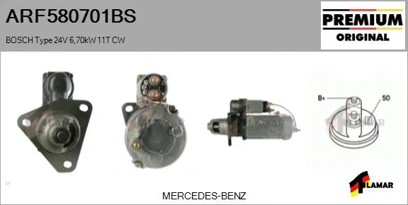 Starter (ARF580701BS)