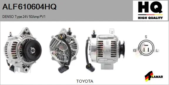 Alternator (ALF610604HQ)