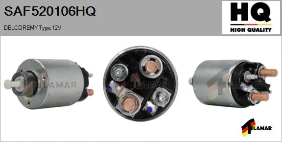 Solenoid Switch, starter (SAF520106HQ)