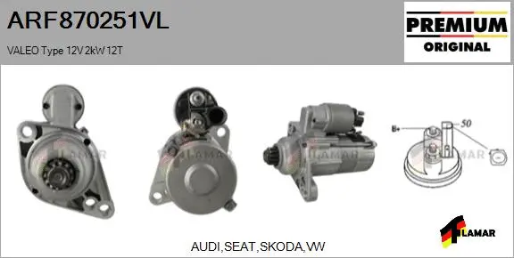 Starter (ARF870251VL)