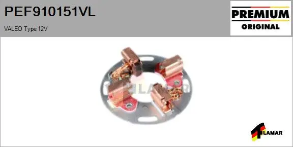 Holder, carbon brushes (PEF910151VL)