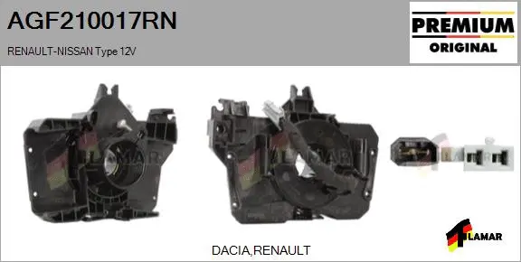 Clockspring, airbag (AGF210017RN)