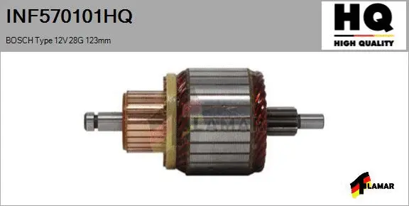 Armature, starter (INF570101HQ)