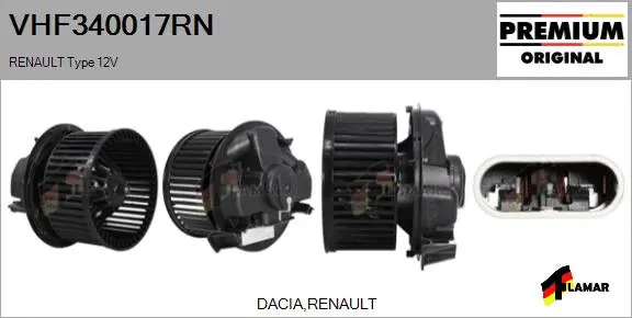 Interior Blower (VHF340017RN)