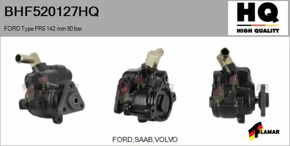 Hydraulic Pump, steering (BHF520127HQ)
