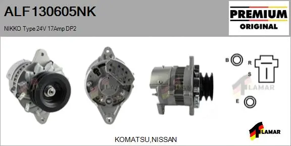 Alternator (ALF130605NK)