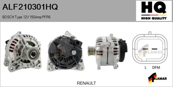 Alternator (ALF210301HQ)
