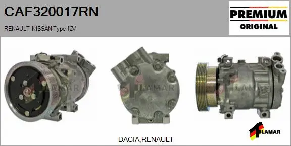 Compressor, air conditioning (CAF320017RN)