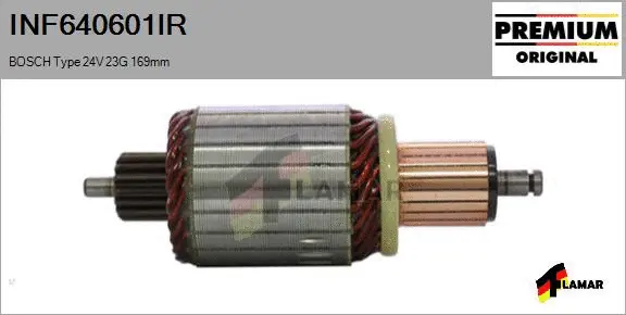 Armature, starter (INF640601IR)