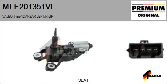 Wiper Motor (MLF201351VL)