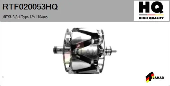 Rotor, alternator (RTF020053HQ)