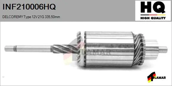 Armature, starter (INF210006HQ)