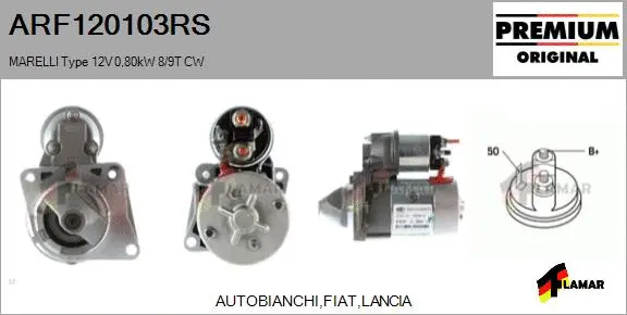 Starter (ARF120103RS)