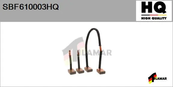 Carbon Brush, starter (SBF610003HQ)