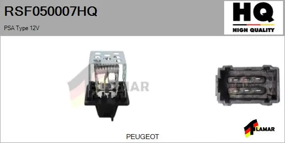 Resistor, interior blower (RSF050007HQ)