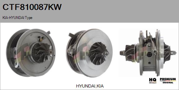 Core assembly, turbocharger (CTF810087KW)