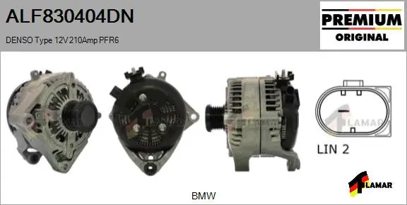 Alternator (ALF830404DN)