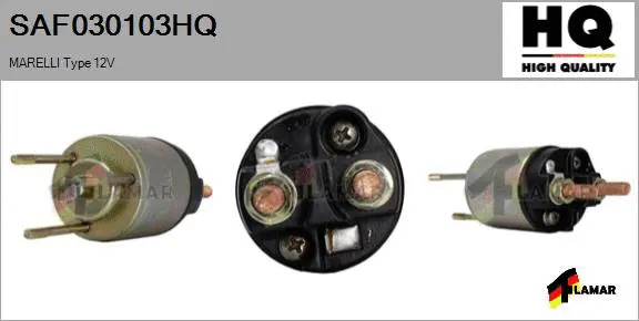 Solenoid Switch, starter (SAF030103HQ)