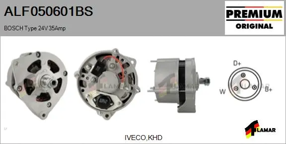 Alternator (ALF050601BS)