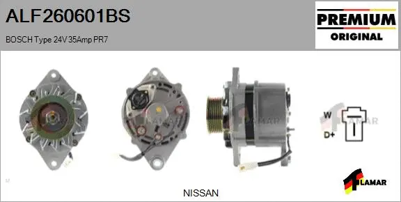 Alternator (ALF260601BS)