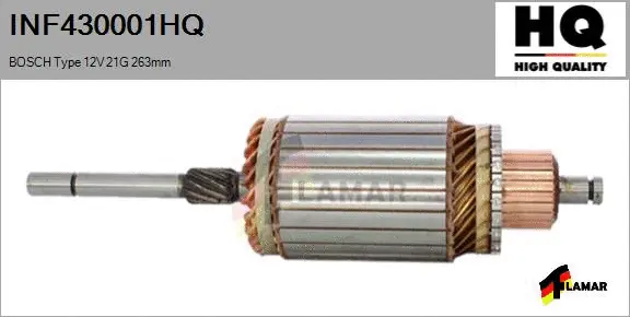 Armature, starter (INF430001HQ)