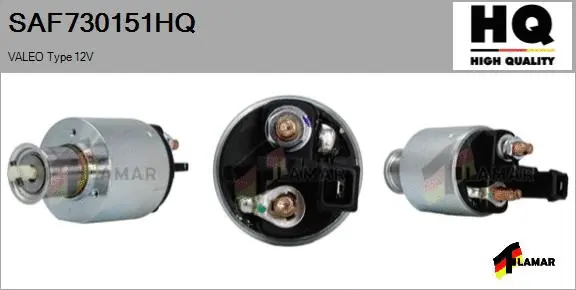 Solenoid Switch, starter (SAF730151HQ)