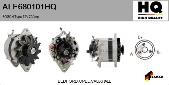 Alternator (ALF680101HQ)