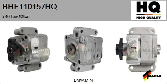 Hydraulic Pump, steering (BHF110157HQ)