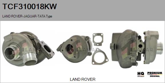 Charger, charging (supercharged/turbocharged) (TCF310018KW)