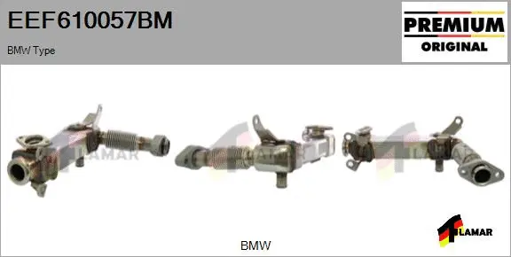 Cooler, exhaust gas recirculation (EEF610057BM)