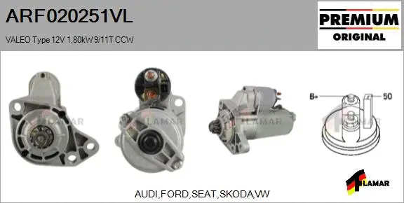 Starter (ARF020251VL)