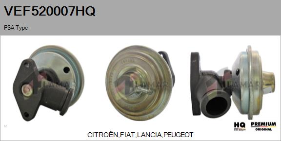 EGR Valve (VEF520007HQ)