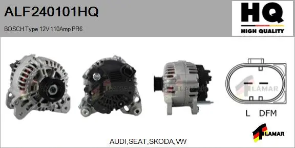 Alternator (ALF240101HQ)