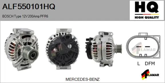 Alternator (ALF550101HQ)