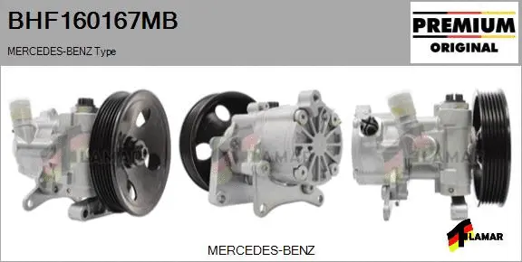 Hydraulic Pump, steering (BHF160167MB)