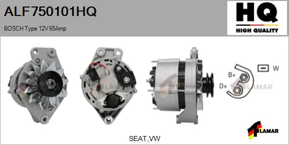 Alternator (ALF750101HQ)
