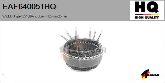 Stator, alternator (EAF640051HQ)