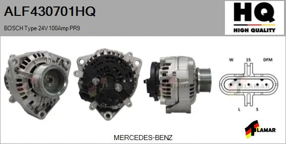 Alternator (ALF430701HQ)