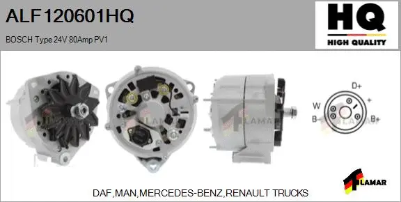 Alternator (ALF120601HQ)