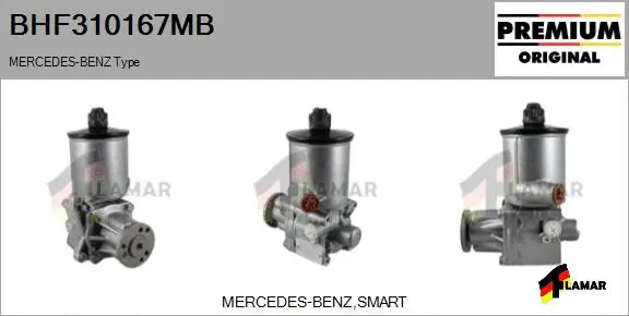 Hydraulic Pump, steering (BHF310167MB)