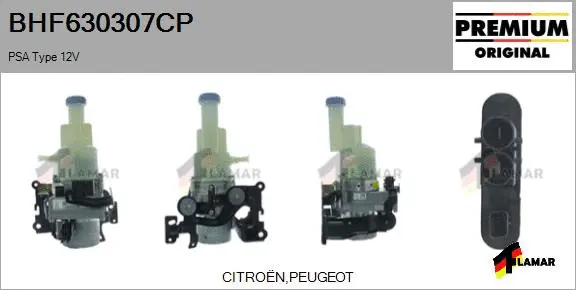 Hydraulic Pump, steering (BHF630307CP)