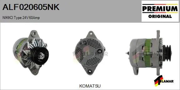 Alternator (ALF020605NK)