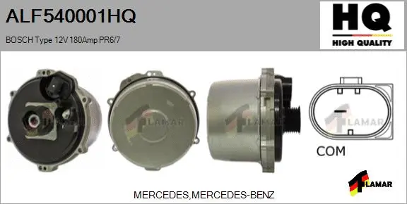 Alternator (ALF540001HQ)