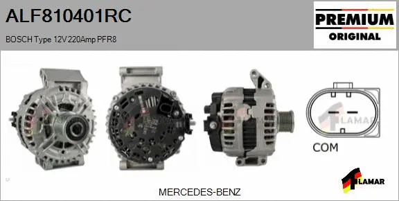 Alternator (ALF810401RC)