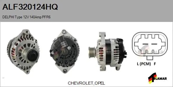 Alternator (ALF320124HQ)