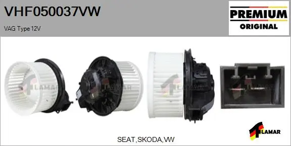 Interior Blower (VHF050037VW)
