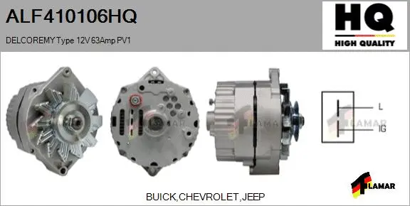 Alternator (ALF410106HQ)