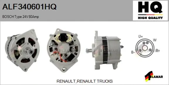 Alternator (ALF340601HQ)