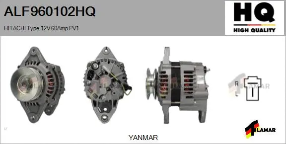 Alternator (ALF960102HQ)